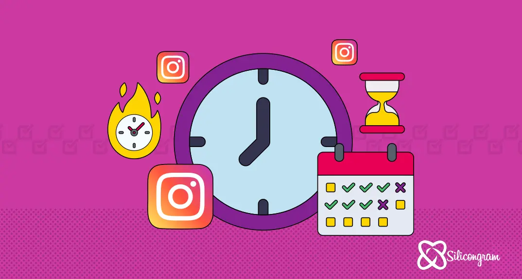What is the best times to post engaging captions and CTA's on instagram